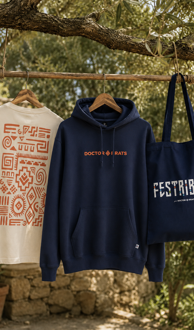 🎉Pack Fan Festribal 2026 - Blanc (Dessuadora + Samarreta + Totebag)
