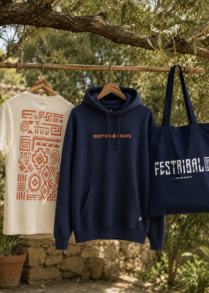 🎉Pack Fan Festribal 2026 - Blanc (Dessuadora + Samarreta + Totebag)